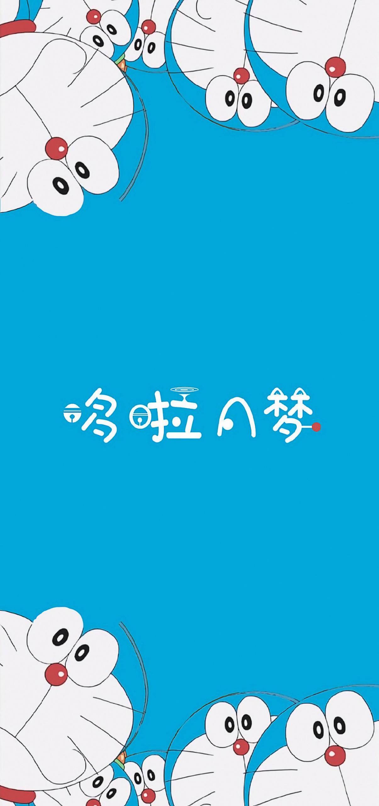 哆啦A梦与苹果的奇妙邂逅：超高清壁纸带你进入未来世界详细内容1